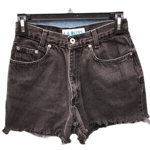 LA Blues Vintage High Waisted Cutoff Shorts Jeans